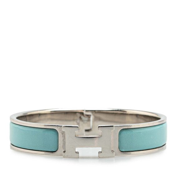 HERMES Blue Charm Bracelet - Picture 1 of 6